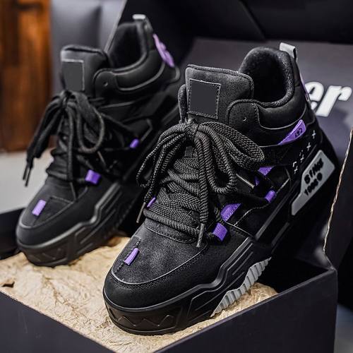 起点E515高帮韩版潮流时尚板鞋3944批47