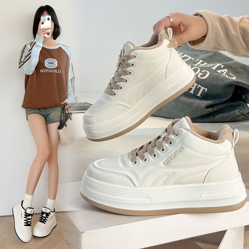 高品质女鞋平底小白鞋女网红学生百搭一脚蹬舒适休闲运动板鞋