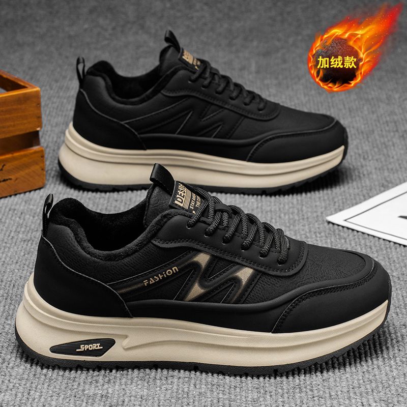 老人鞋官方正品春秋季父亲鞋子防滑软底爸爸中老年健步运动鞋男士