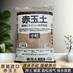 赤玉土进口日本三本线多肉土乌龟爬宠盆景专用苔藓风化种植颗粒土