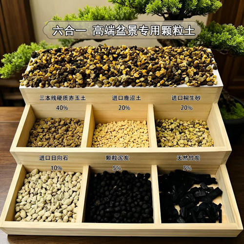 赤玉土鹿沼土杂木盆景松柏颗粒土