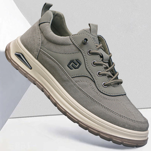 男款 休闲布鞋 一脚蹬帆布鞋 男2025新款 轻便 男鞋 老北京通勤男式 时尚