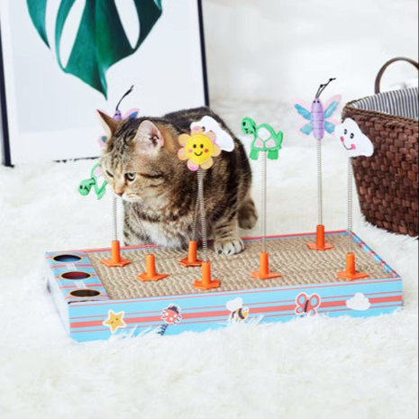 FOFOS猫抓板摇摇乐套装
