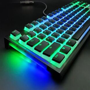 129 Keys PBT Double Shot ISO Layout Keycap Pudding Keycaps F