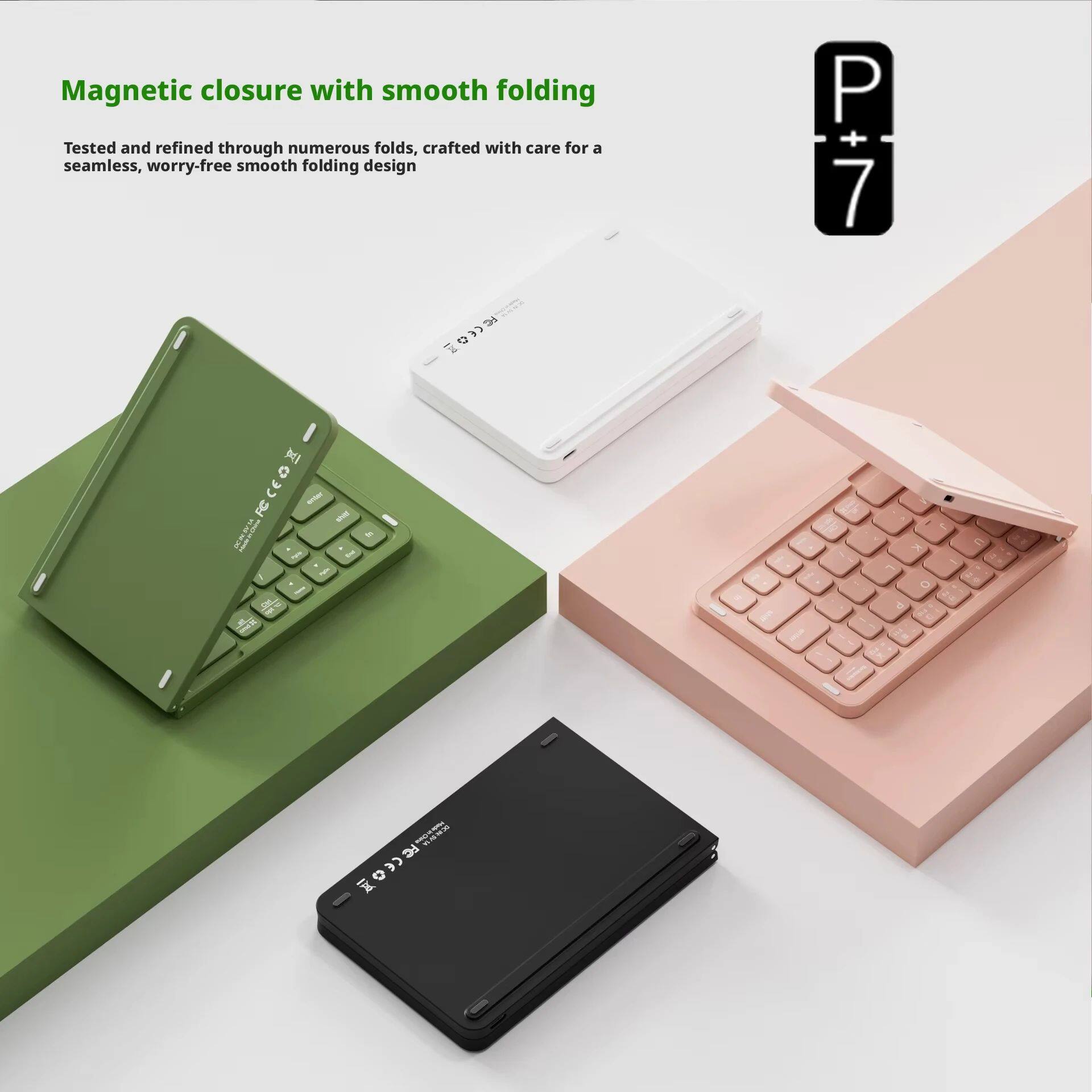 Foldable B023 Bluetooth Keyboard Compatible With Various De