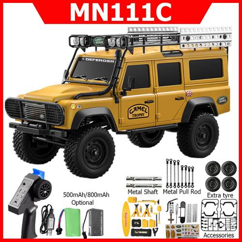 MN111C RC Car 4WD 8 Full Scale 2.4G Remote Control Car Land