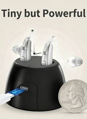 Rechargeable BTE Hearing Aids 220MS Noise Cancelling for Sev