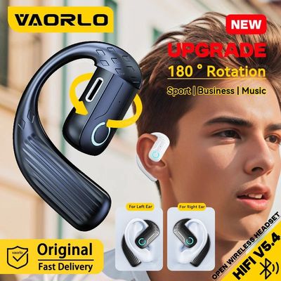 Bluetooth 5.4 Open Wireless Earphone 180° Rotation Adjustab