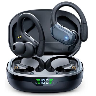 Bluetooth 5.3 Earphones True Wireless Headphones with Mic Bu