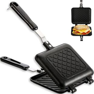 Sandwich Maker Grilled Sandwich Panini Maker Pan with Non-St