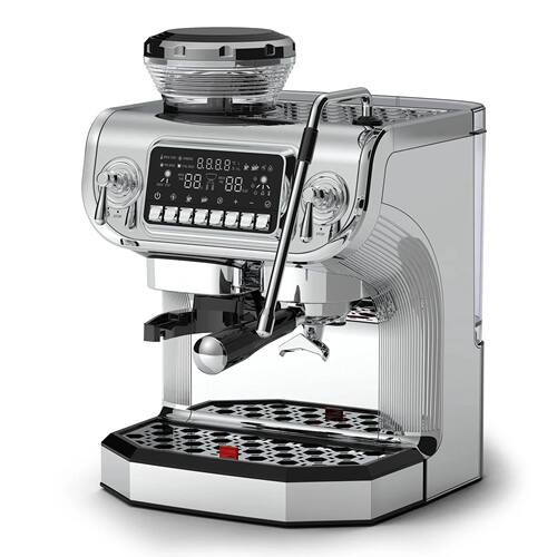 New 15 Bar Pump Electric Coffee Maker Manual Espresso Machin