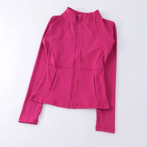 2024 Yoga Clothes Windbreaker Sportswear Woman Running Long