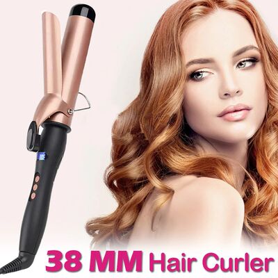 Curling Iron Professional Hair Curler Rechargeable Ceramic S