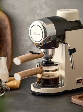 Coffee machine household small Italian semi-automatic office