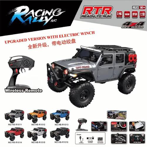 Rc Climbing Car Rtr Vehicle 2.4g Full Proportional Rock Craw