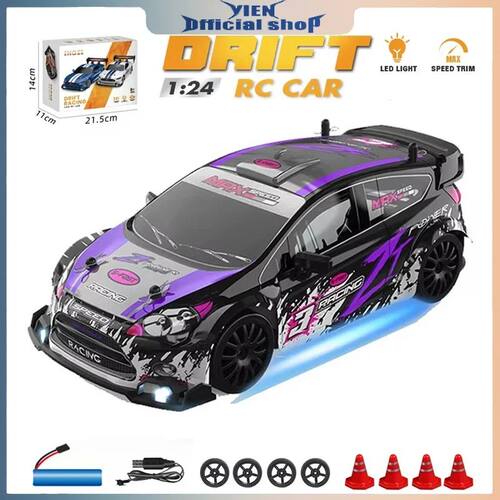 AE86 RC Drift Racing Car 1/24 4WD 30KM/h High Speed with Lig