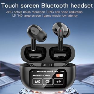 A9 Plus Wireless Earbuds with Touchscreens, Bluetooth Headph