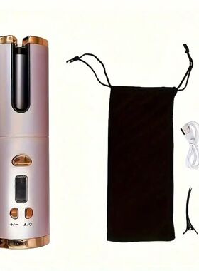 Smart Cordless Curling Iron — USB-Rechargeable Automatic Ha