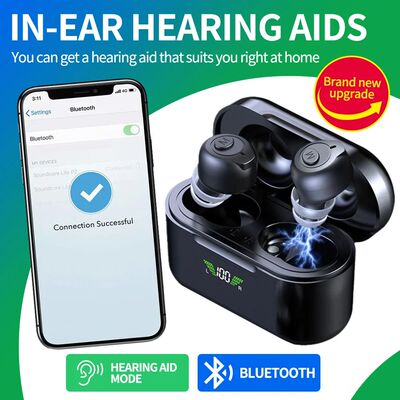Latest Generation App Bluetooth 2-In-1 Hearing Aid Digital D