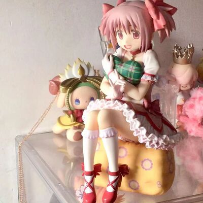 Hot-Selling Puella Magi Madoka Magica 14cm Sitting Figure PV
