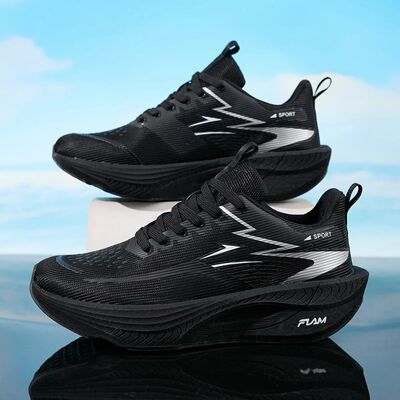 Men Sports Running Shoes Casual Marathon Breathable Lightwei