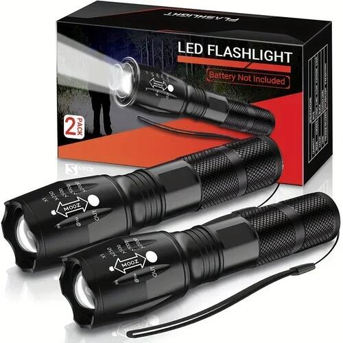 High Power T6 LED Flashlights Camping Torch 5 Light Modes Zo