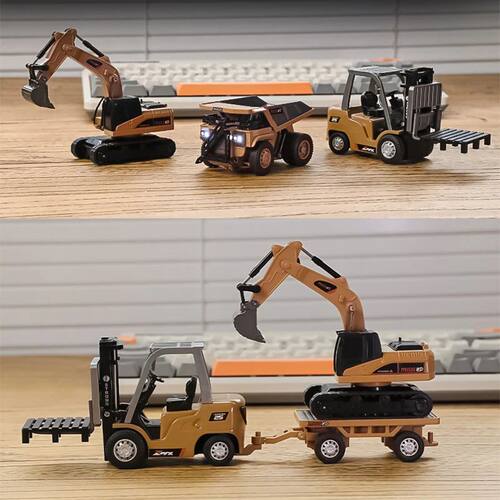 New Ask Nanfeng 1:64 Full Scale Mini Excavator Tipping Bucke