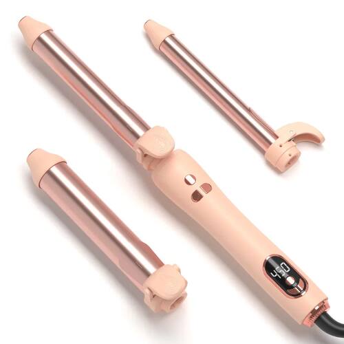8 Adjustable Heat Levels Ceramic Coating 3-in-1 Hair Curling