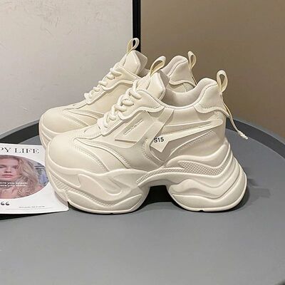 Spring Women's Shoes New 10CM Height Increasing Thick Sole C