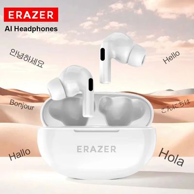 ERAZER AI Translation Bluetooth 5.3 TWS Earbuds, 144 Languag