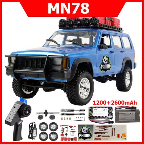 MN78 2 RC Car MN Model RTR Version RC Car 4WD 280 Motor Prof
