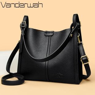 Hand Top-Handle Bags for Women 2025 High Quality Pu Leather
