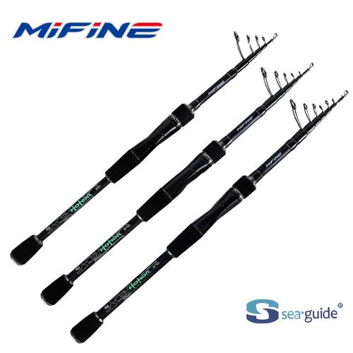 MIFINE HONOR Telescopic Fishing Rod 24T Carbon Fiber 2.1M 2.