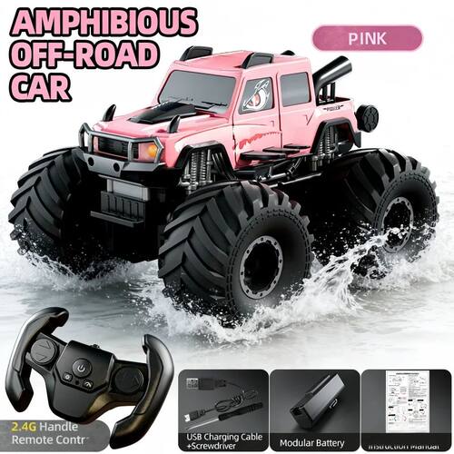 2.4G 4WD Amphibious RC Car Off-Road Waterproof Remote Contro