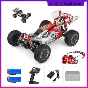 WLtoys 144010 144001 75KM/H 2.4G RC Car Brushless 4WD Electr