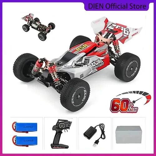 WLtoys 144010 144001 75KM/H 2.4G RC Car Brushless 4WD Electr