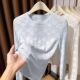 Round Neck sleeved New Long Style shirt Chinese for Women