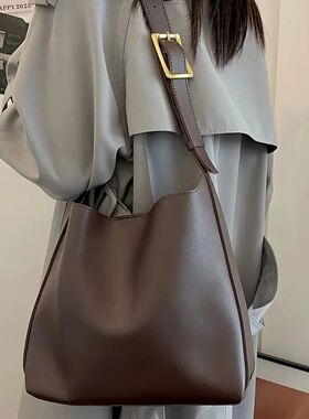 Women's Fashion Tote Bag, Minimalist Shoulder Handbag, Retro