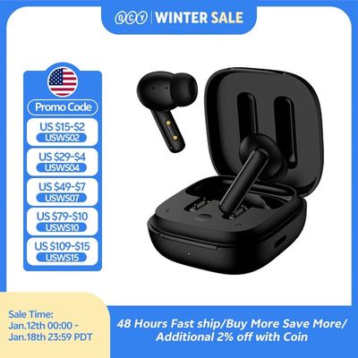 QCY T13 ANC Wireless Earphones Bluetooth 5.3 TWS ANC Noise C