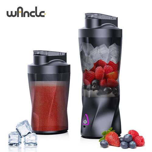 Electric Portable Juicer Fresh Fruit Mixer 700ML Multifuncti