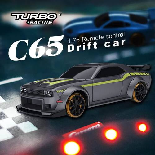 1:76 TURBO RACING C65 Built-in Gyroscope Drift Racing Full S