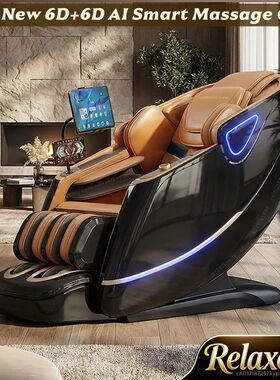 New 6D+6D AI Smart Massage Chair Full Body Daul Core 6D Jade