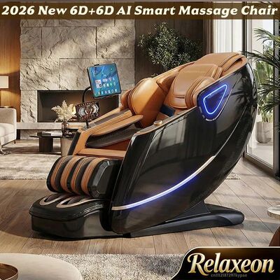 New 6D+6D AI Smart Massage Chair Full Body Daul Core 6D Jade