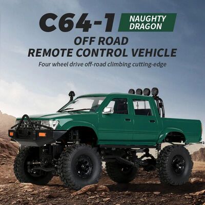 WPL C64-1 RC Car 6 Hailax 2.4G 4WD Remote Control Pick-up Tr