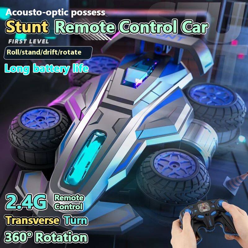 1/14 Remote Control Stunt Car 360 Degree Rotating RC Cars wi