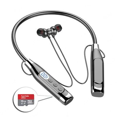 Wireless Headphones Neckband Bluetooth Earphone With Microph