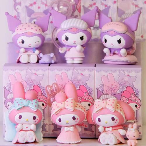 Sanrio Figure Blind Box Cute Kuromi My Melody Figures Toy Pa