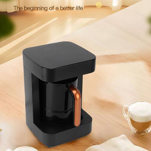 Portable Turkish Coffee Machine with Milk Frother 11 Heating