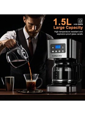 Coffee machine, 3-in-1 single-serving coffee machine, pod co