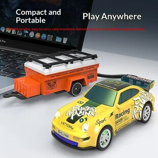 New Arrival 1:64 Mini RC Drift Car Alloy Electric Racing Veh